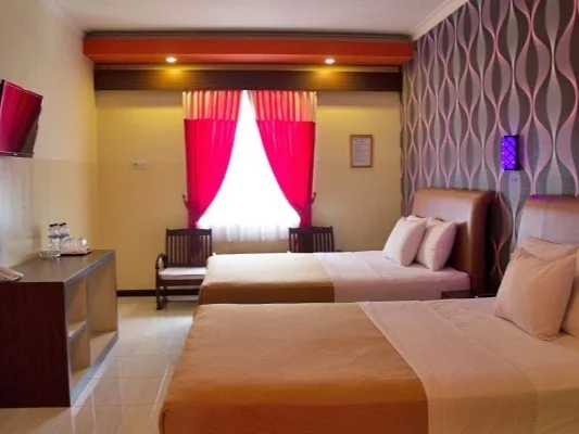 Suasana Kamar New Cahaya Hotel Syariah dekat Juanda