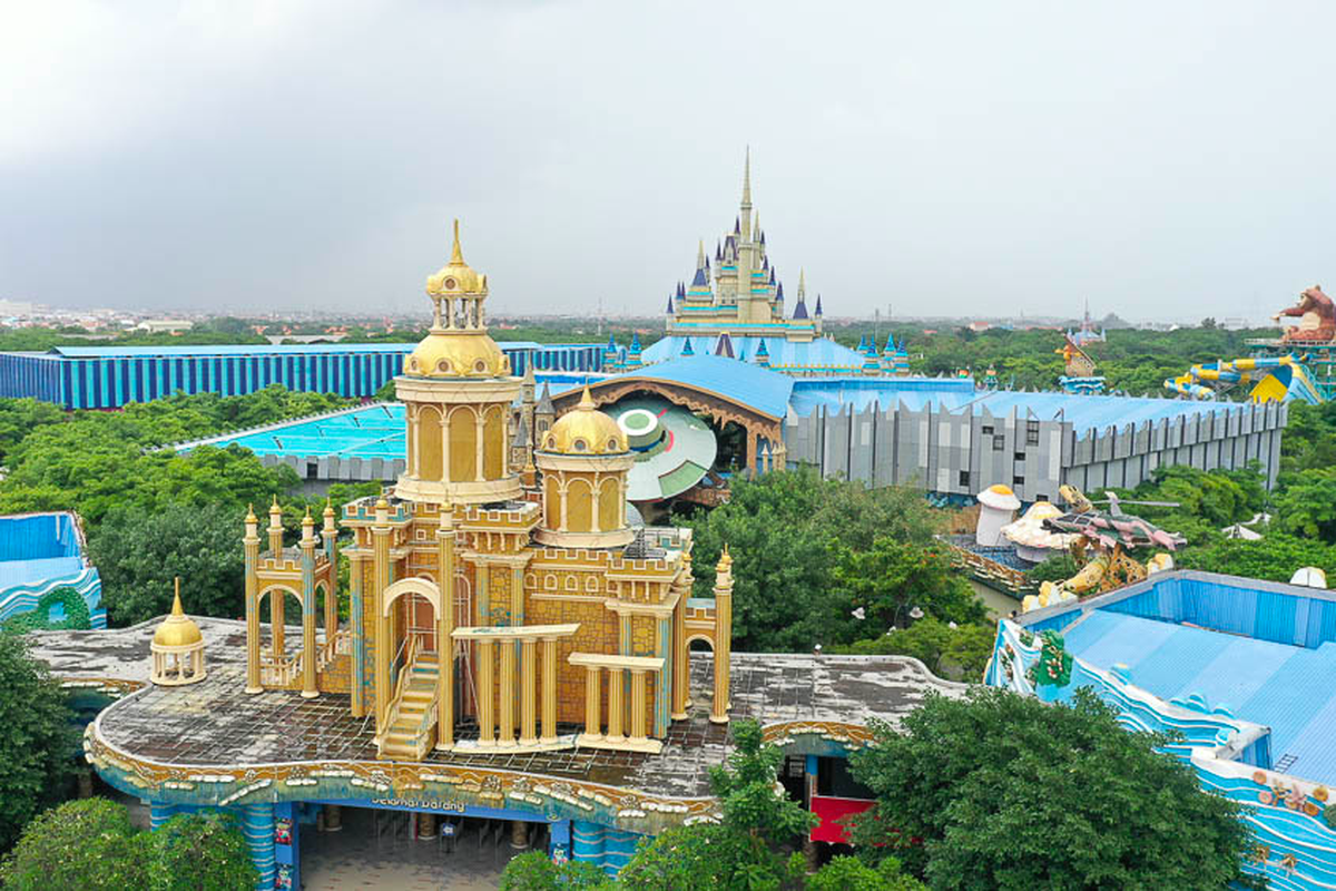 Review Atlantis Land Surabaya dan kondisi area wisata keluarga di Kenjeran Park